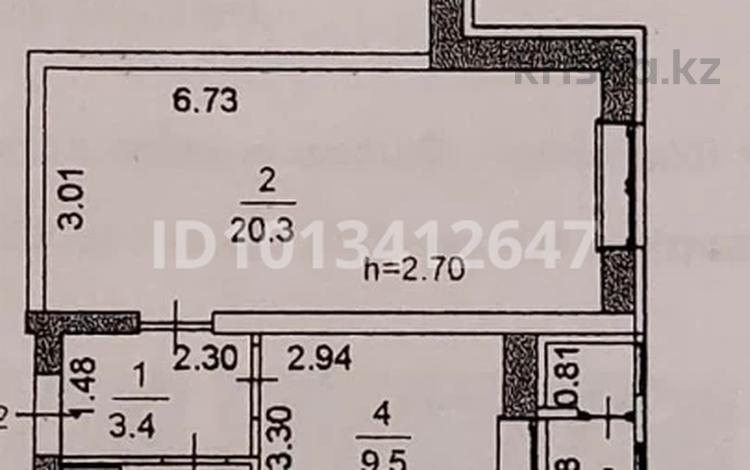 1-бөлмелі пәтер · 38.6 м² · 6/16 қабат, Райымбека 206/12 — Напротив ТЦ Максима, бағасы: 33.5 млн ₸ в Алматы, Алмалинский р-н — фото 2