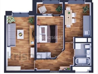2-комнатная квартира · 50 м² · 4/9 этаж, Боткина 1/1 за 40 млн ₸ в Алматы, Жетысуский р-н