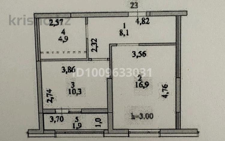 1-комнатная квартира · 42.1 м² · 6/16 этаж, Е429 14/1 — Айтматова за 24 млн 〒 в Астане, Нура р-н — фото 2
