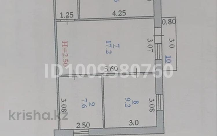 4-бөлмелі пәтер · 60.4 м² · 2/5 қабат, Есет батыр 7, бағасы: 19 млн ₸ в Хромтау — фото 2