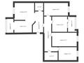 5-комнатная квартира, 125.5 м², 2/9 этаж, Сарыарка 3\1 за 47 млн 〒 в Кокшетау — фото 25