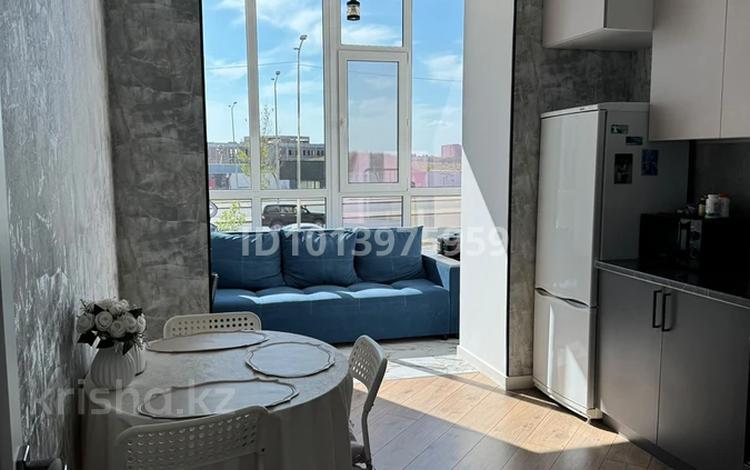 1-комнатная квартира · 41.8 м² · 2/12 этаж, ​Чингиз Айтматов 62 — Айтматова Коргаджинское шоссе за 29.5 млн ₸ в Астане, Нура р-н — фото 2
