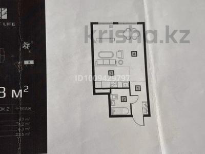 2-бөлмелі пәтер · 38.8 м² · 6/6 қабат, Ахметова 45а, бағасы: ~ 16.6 млн ₸ в 