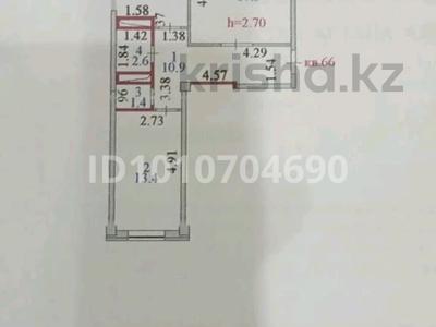 2-бөлмелі пәтер · 56 м² · 6/9 қабат, Чингиз Айтматов 29а, бағасы: 30 млн ₸ в Астане, Нура р-н