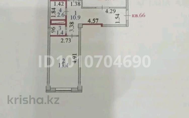 2-бөлмелі пәтер · 56 м² · 6/9 қабат, Чингиз Айтматов 29а, бағасы: 30 млн ₸ в Астане, Нура р-н — фото 2