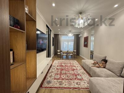 3-бөлмелі пәтер · 98 м² · 15/20 қабат, Турар Рыскулова 1/1, бағасы: 134 млн ₸ в Астане, Есильский р-н