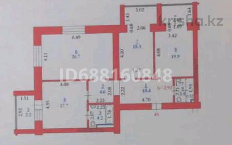 3-комнатная квартира · 115 м² · 8/10 этаж, мкр. Алтын орда, Молдагуловой 66/1 — В районе Теннисного корда за 370 000 ₸ в Актобе — фото 2