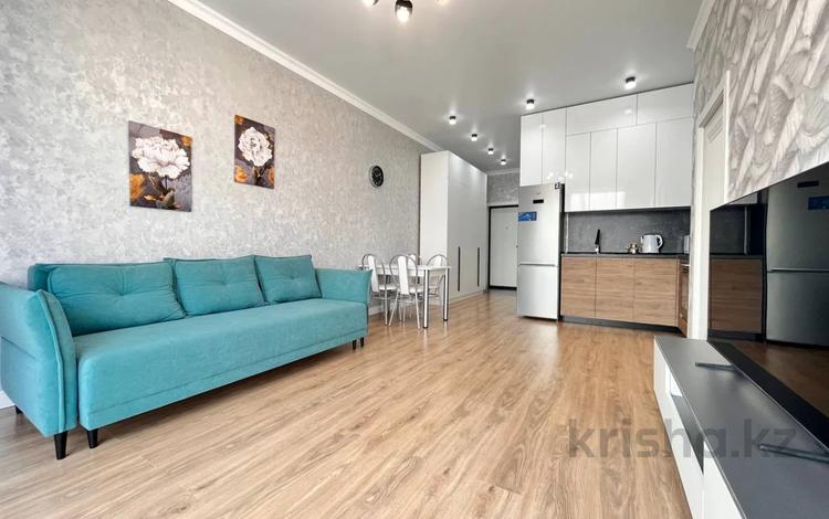 2-комнатная квартира · 55 м² · 13/13 этаж, Розыбакиева — Сатпаева за 17 000 〒 в Алматы, Бостандыкский р-н — фото 14