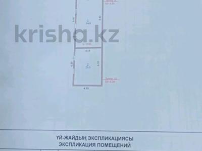 Отдельный дом • 2 комнаты • 60 м² • 10 сот., жилой массив Кызылжар 955 за 6 млн 〒 в Актобе, жилой массив Кызылжар