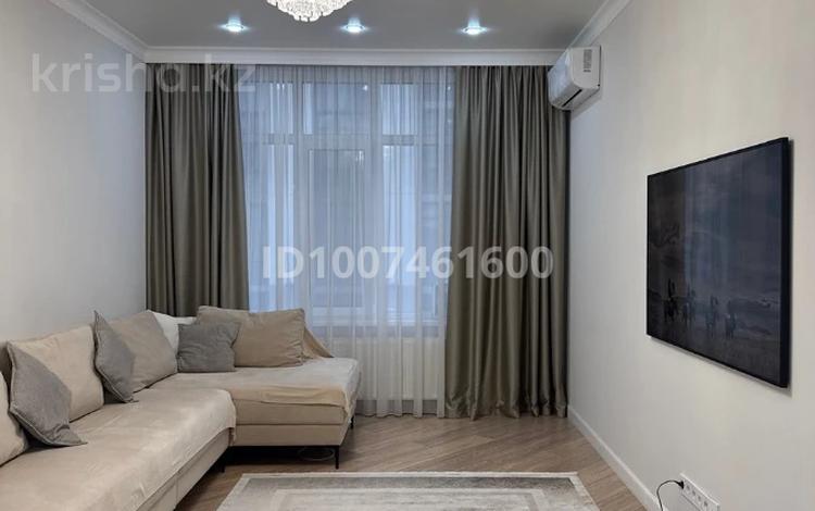 2-бөлмелі пәтер · 75 м² · 3/9 қабат, Керей и Жанибек хандар 42/1, бағасы: 73 млн ₸ в Астане, Есильский р-н — фото 2