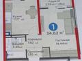 1-бөлмелі пәтер · 34 м² · 2/6 қабат, Бауыржана Момышулы, бағасы: 34.9 млн ₸ в Алматы, Алатауский р-н — фото 3