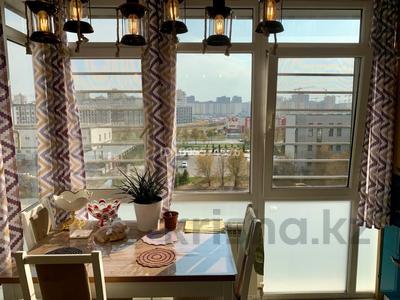 2-бөлмелі пәтер · 53.6 м² · 7/8 қабат, Нұркент ш/а 5/1 — Алматы Арена, Теннисный центр, Театр традиционного искусства Алатау и Отель ADD., бағасы: 35 млн ₸ в Алатауский р-н
