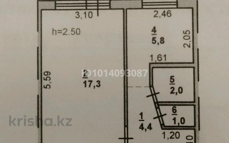 1-бөлмелі пәтер · 31.2 м² · 3/5 қабат, Камзина 5, бағасы: 5.8 млн ₸ в Аксу — фото 2
