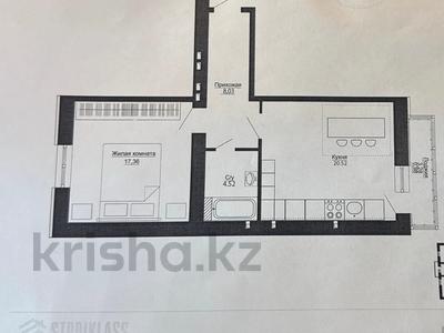 2-бөлмелі пәтер · 52 м² · 3/9 қабат, Шоссе Коргалжын 31, бағасы: 19.5 млн ₸ в Астане, Нура р-н