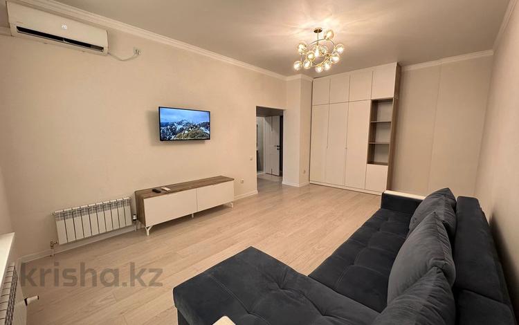 1-комнатная квартира, 42 м², 4/9 этаж помесячно, Байтурсынова 2 — Нурмагамбетова