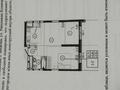 2-бөлмелі пәтер · 43.84 м² · 3/6 қабат, По Алатауской трассе 3, бағасы: 19.5 млн ₸ в  — фото 3