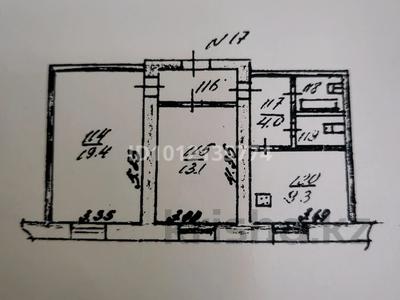 2-комнатная квартира · 54.7 м² · 2/4 этаж, Абылай хана 113 за 71 млн 〒 в Алматы, Алмалинский р-н