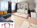 2-бөлмелі пәтер · 90.1 м² · 5/10 қабат, Аманжолова 32/1, бағасы: 46 млн ₸ в Астане, Алматы р-н — фото 4