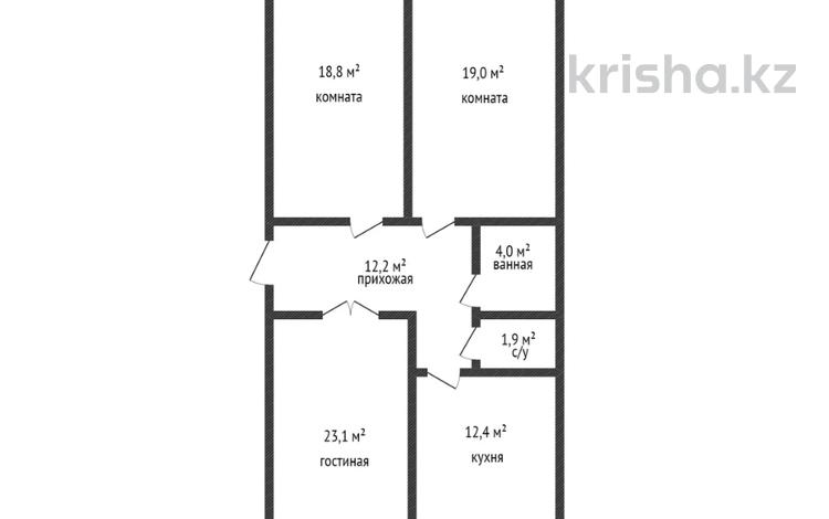 4-комнатная квартира, 146 м², 2/5 этаж, мкр. Алтын орда 49г за ~ 39.5 млн 〒 в Актобе, мкр. Алтын орда — фото 6