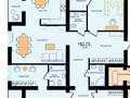 4-бөлмелі пәтер · 180.5 м² · 5/5 қабат, Микрорайон Нуртас 4014/1, бағасы: ~ 74 млн ₸ в Шымкенте, Каратауский р-н — фото 5