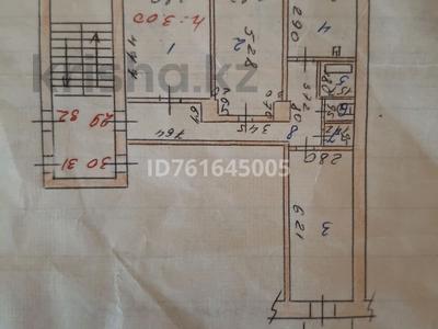 3-комнатная квартира · 80 м² · 4/4 этаж, Қазбекова 6 за 30 млн 〒 в Балхаше