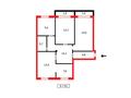 4-бөлмелі пәтер · 92 м² · 3/5 қабат, ул. Торайгырова 8 — Без комиссии для покупателя, бағасы: 34 млн ₸ в Астане, Сарыарка р-н — фото 10