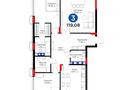 3-бөлмелі пәтер · 120 м² · 3/8 қабат, Динмухамед Конаев 5, бағасы: 105.5 млн ₸ в Астане, Есильский р-н — фото 5