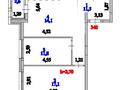 3-бөлмелі пәтер · 70.3 м² · 6/9 қабат, Жумекен Нажимеденова 39, бағасы: 43 млн ₸ в Астане, Алматы р-н — фото 9