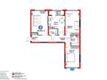 3-комнатная квартира · 87.1 м² · 3/6 этаж, Кайрат микрорайон 716/16 за 59 млн ₸ в Алматы, Турксибский р-н — фото 2