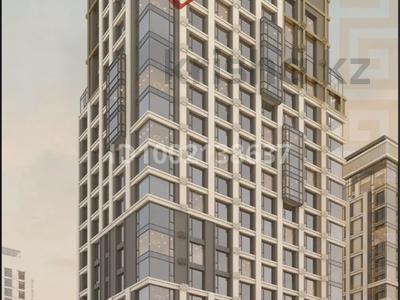 2-бөлмелі пәтер · 77.77 м² · 19/21 қабат, Динмухамед Конаев 3, бағасы: 76 млн ₸ в Астане, Есильский р-н