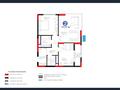 2-бөлмелі пәтер · 77.77 м² · 19/21 қабат, Динмухамед Конаев 3, бағасы: 76 млн ₸ в Астане, Есильский р-н — фото 2