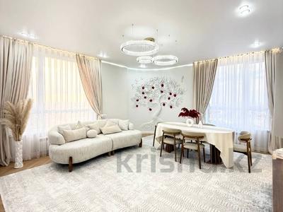 4-комнатная квартира · 130 м² · 21/23 этаж, Сыганак 24 — А Блок! Первая линия! Дизайнерская Ремонт за 125 млн ₸ в Астане, Есильский р-н