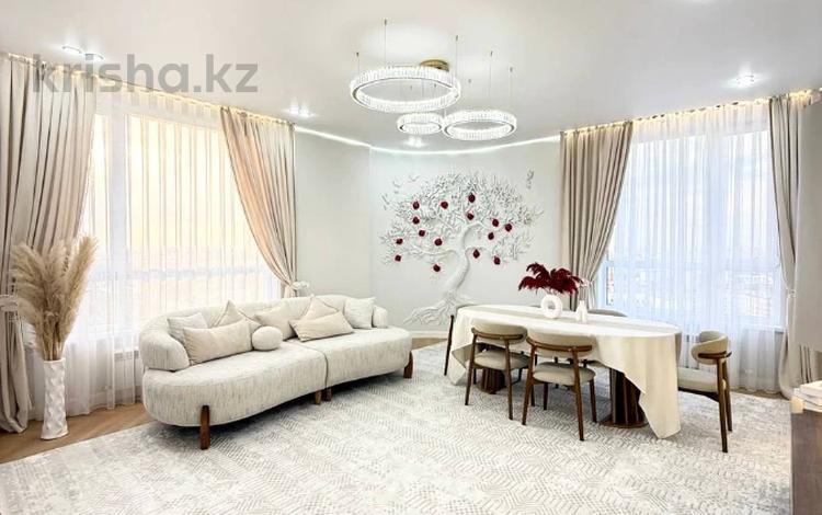 4-бөлмелі пәтер · 130 м² · 21/23 қабат, Сыганак 24 — А Блок! Первая линия! Дизайнерская Ремонт, бағасы: 125 млн ₸ в Астане, Есильский р-н — фото 35