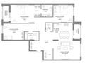 4-комнатная квартира · 134 м² · 5/12 этаж, А 32 — Калдаякова/БЕЗ КОМИССИИ/Выбор по этажам за ~ 121.7 млн ₸ в Астане — фото 2