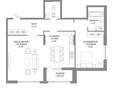 2-комнатная квартира · 66.05 м², А 32 2Б за ~ 54.8 млн ₸ в Астане, Сарайшык р-н — фото 3