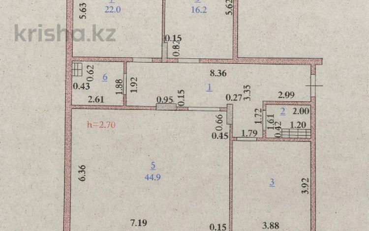 3-комнатная квартира · 128 м² · 5/9 этаж, Алтын орда за 40.5 млн ₸ в Актобе — фото 2
