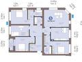 5-комнатная квартира · 168 м² · 5/9 этаж, Е-899 5/1 — ВИДОВАЯ! ОКНА НА WATERLINE!БИЗНЕС КЛАСС! за 145 млн ₸ в Астане, Нура р-н