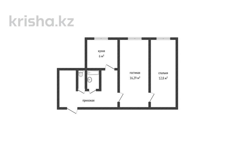 2-бөлмелі пәтер · 50.5 м² · 1/3 қабат, Геологическая 18, бағасы: 11.5 млн 〒 в Усть-Каменогорске — фото 2