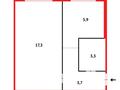 1-бөлмелі пәтер · 30 м² · 1/5 қабат, мкр Юго-Восток, Республики 20, бағасы: 11.5 млн ₸ в Караганде, Казыбек би р-н — фото 10
