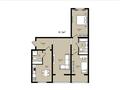 3-бөлмелі пәтер · 91.3 м² · 9/9 қабат, Кокжал Барака 17, бағасы: ~ 43.8 млн ₸ в Усть-Каменогорске — фото 7