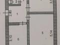 2-бөлмелі пәтер · 57 м² · 2/5 қабат, Конаева 4, бағасы: 22 млн ₸ в Таразе