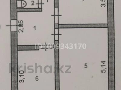 2-бөлмелі пәтер · 57 м² · 2/5 қабат, Конаева 4, бағасы: 22 млн ₸ в Таразе