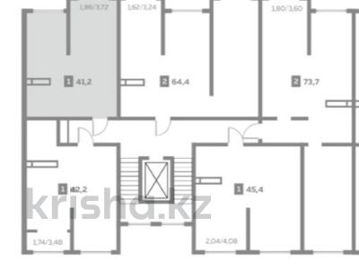1-бөлмелі пәтер · 41.2 м² · 7/9 қабат, Шұғыла ш/а. 342/1 — Абая/Строительная, бағасы: ~ 23.2 млн ₸ в Алматы, Наурызбайский р-н
