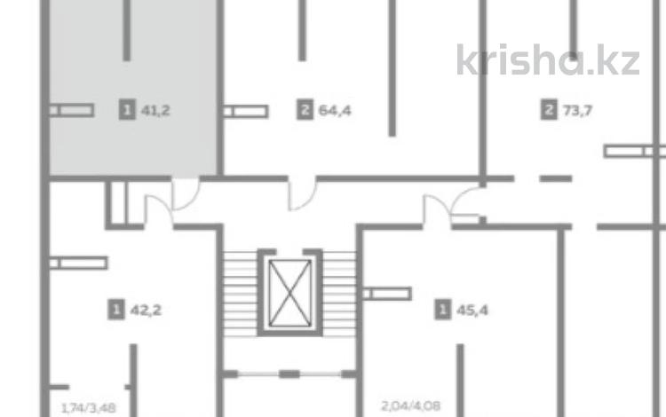 1-бөлмелі пәтер · 41.2 м² · 7/9 қабат, Шұғыла ш/а. 342/1 — Абая/Строительная, бағасы: ~ 23.2 млн ₸ в Алматы, Наурызбайский р-н — фото 2