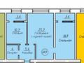 2-бөлмелі пәтер · 71.7 м² · 3/9 қабат, Казправды 5а — ЖК НОМАД, бағасы: ~ 24.4 млн ₸ в Павлодаре — фото 3