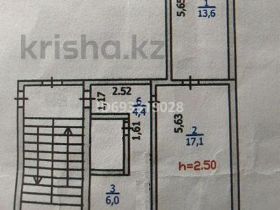 2-бөлмелі пәтер, 45 м², 2/5 қабат, Русакова 8, бағасы: 11.5 млн 〒 в Балхаше