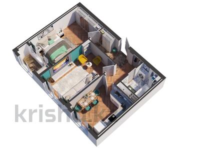 2-комнатная квартира · 58.9 м² · 2/10 этаж, Есенберлина 58/1 за ~ 25.7 млн ₸ в Усть-Каменогорске