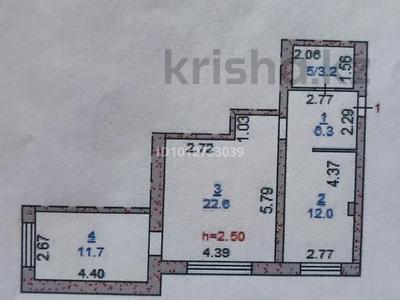 2-бөлмелі пәтер · 55.8 м² · 1/5 қабат, Мауленова 18/3, бағасы: 21.5 млн ₸ в Костанае