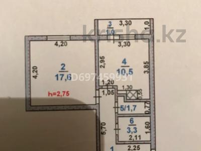 1-комнатная квартира · 44 м² · 10/10 этаж, мкр Нурсат 131 за 15.5 млн ₸ в Шымкенте, Каратауский р-н
