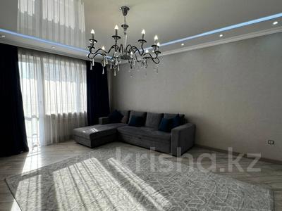 2-комнатная квартира, 100 м², 4/13 этаж помесячно, Маркова 6/1 — Попова за 500 000 〒 в Алматы, Бостандыкский р-н